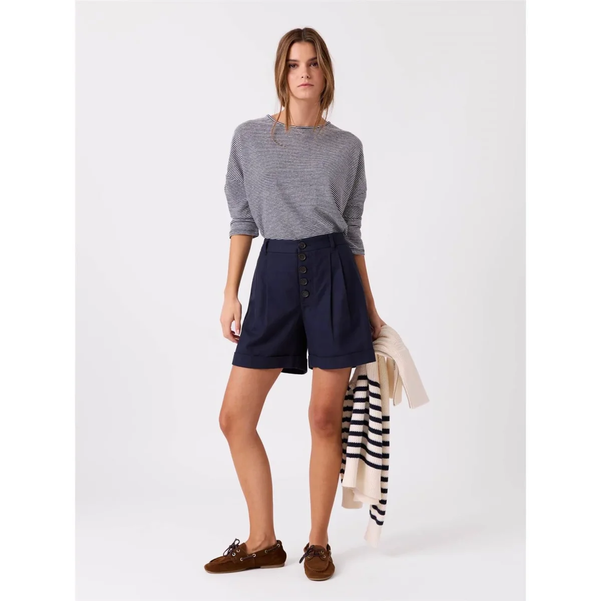 Tina Stripet Topp - Image 2