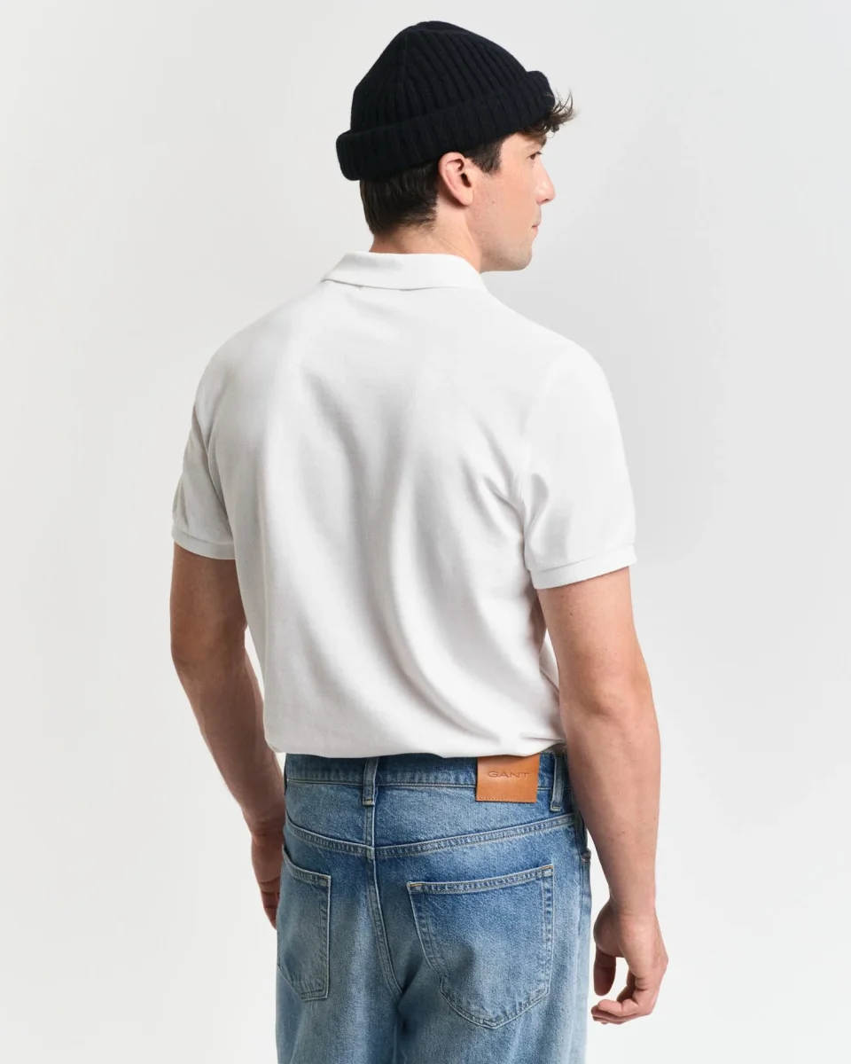 Reg Shield Ss Pique Polo - Image 5