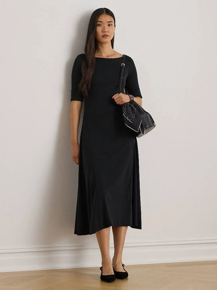 MUNZIE-ELBOW SLEEVE-DAY DRESS