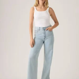 RIBCAGE WIDE LEG H223 OF COURSE STONE