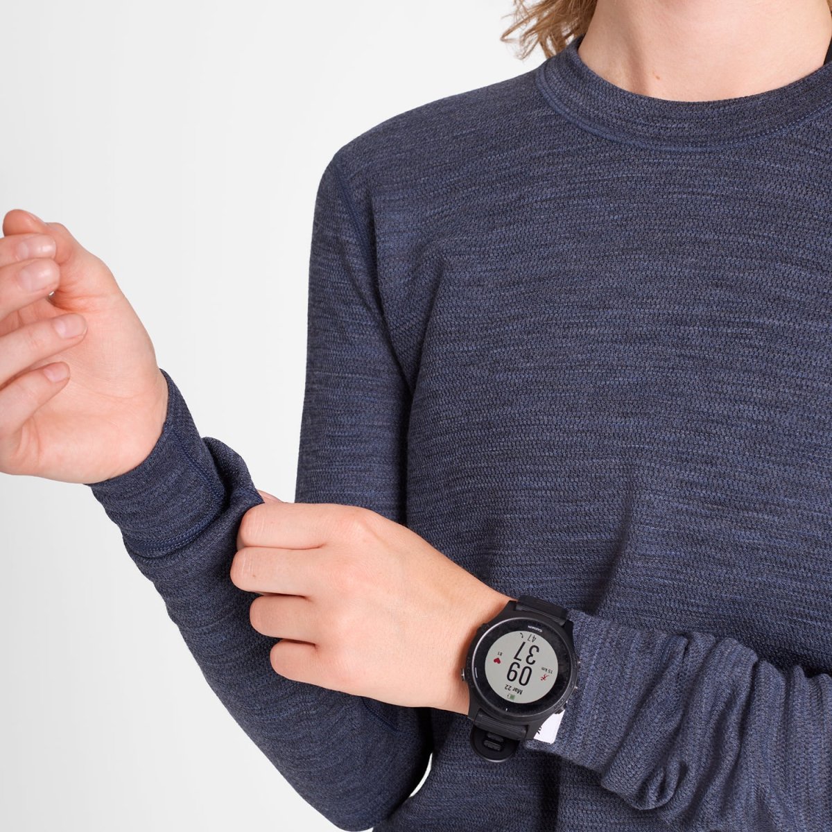 BLAZE MERINO LONGSLEEVE | BLUE - Image 6
