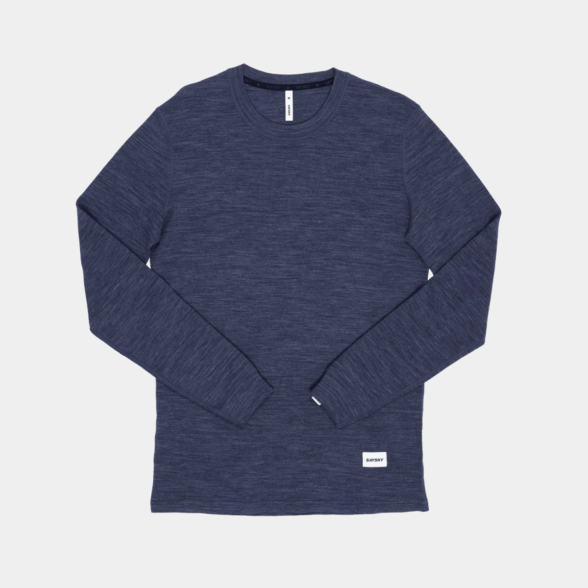 BLAZE MERINO LONGSLEEVE | BLUE - Image 8
