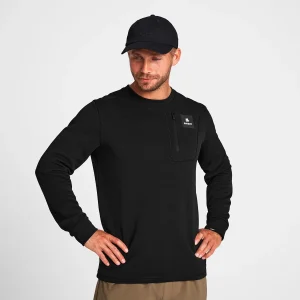 MOTION TECH CREW NECK | BLACK