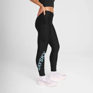 MOTION+ LONG TIGHTS | LOGO BLACK