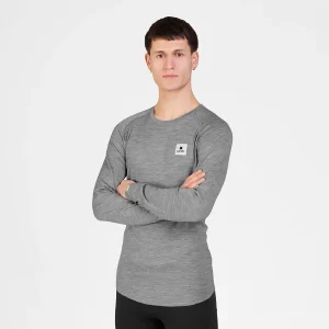 MERINO BASELAYER LONGSLEEVE | GREY