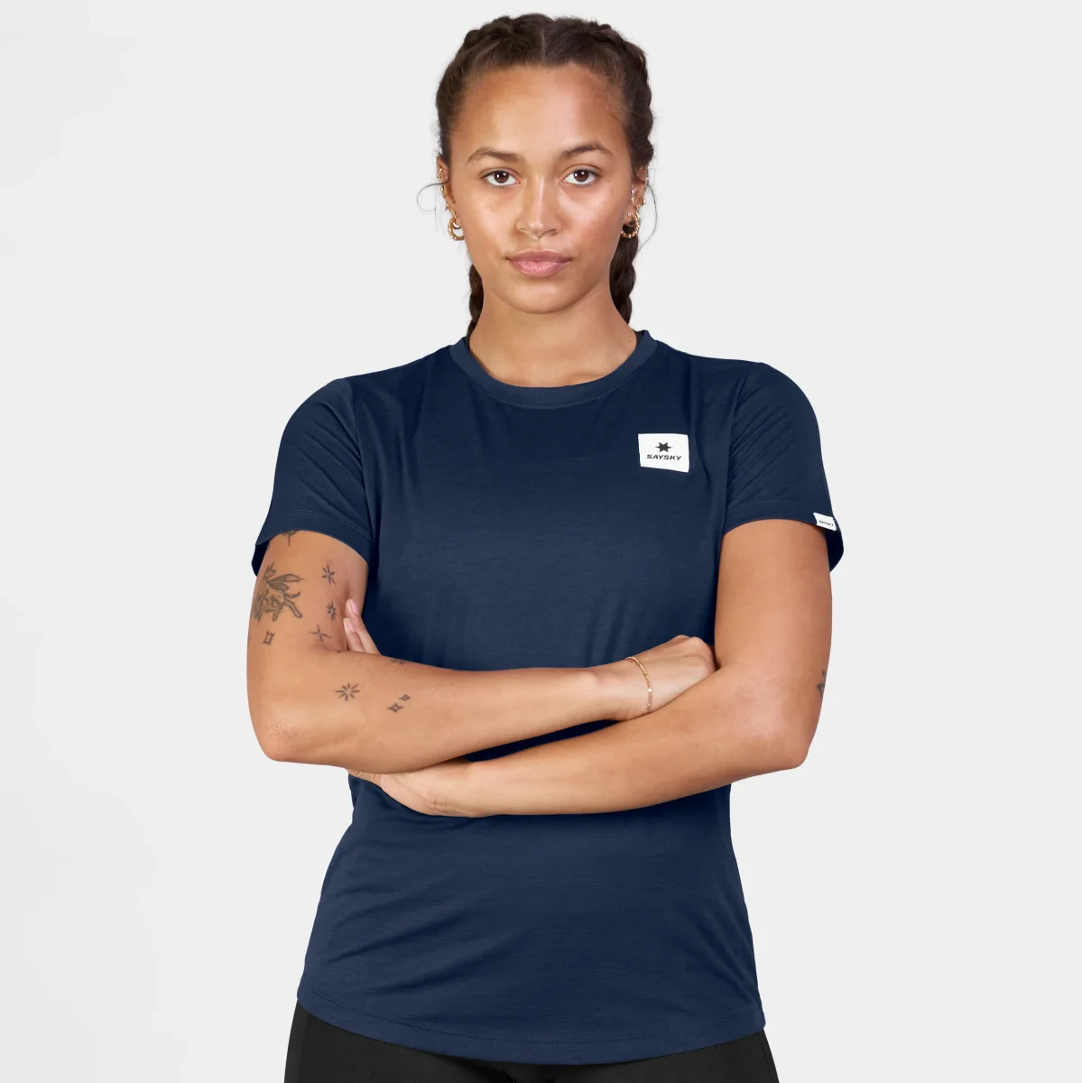 W COMBAT PRO T-SHIRT CLEAN | BLUE - Image 2