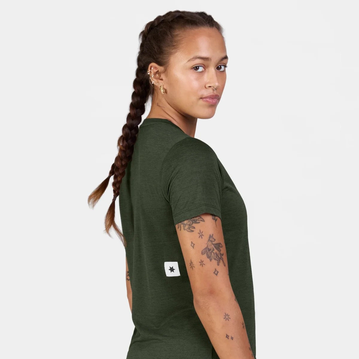 W COMBAT PRO T-SHIRT CLEAN | GREEN - Image 3