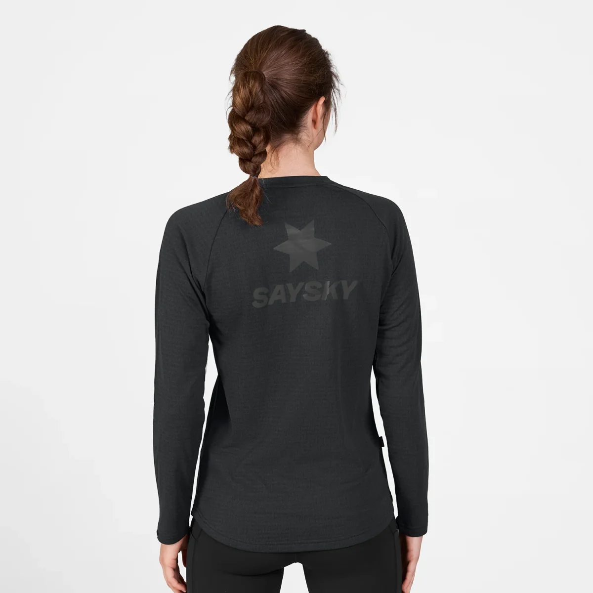 W BLAZE LONGSLEEVE FLEECE | BLACK - Image 5