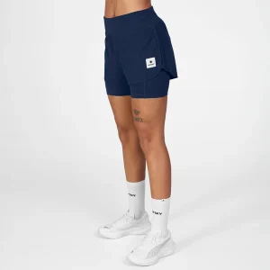 W PACE 2 IN 1 SHORTS 3" | BLUE