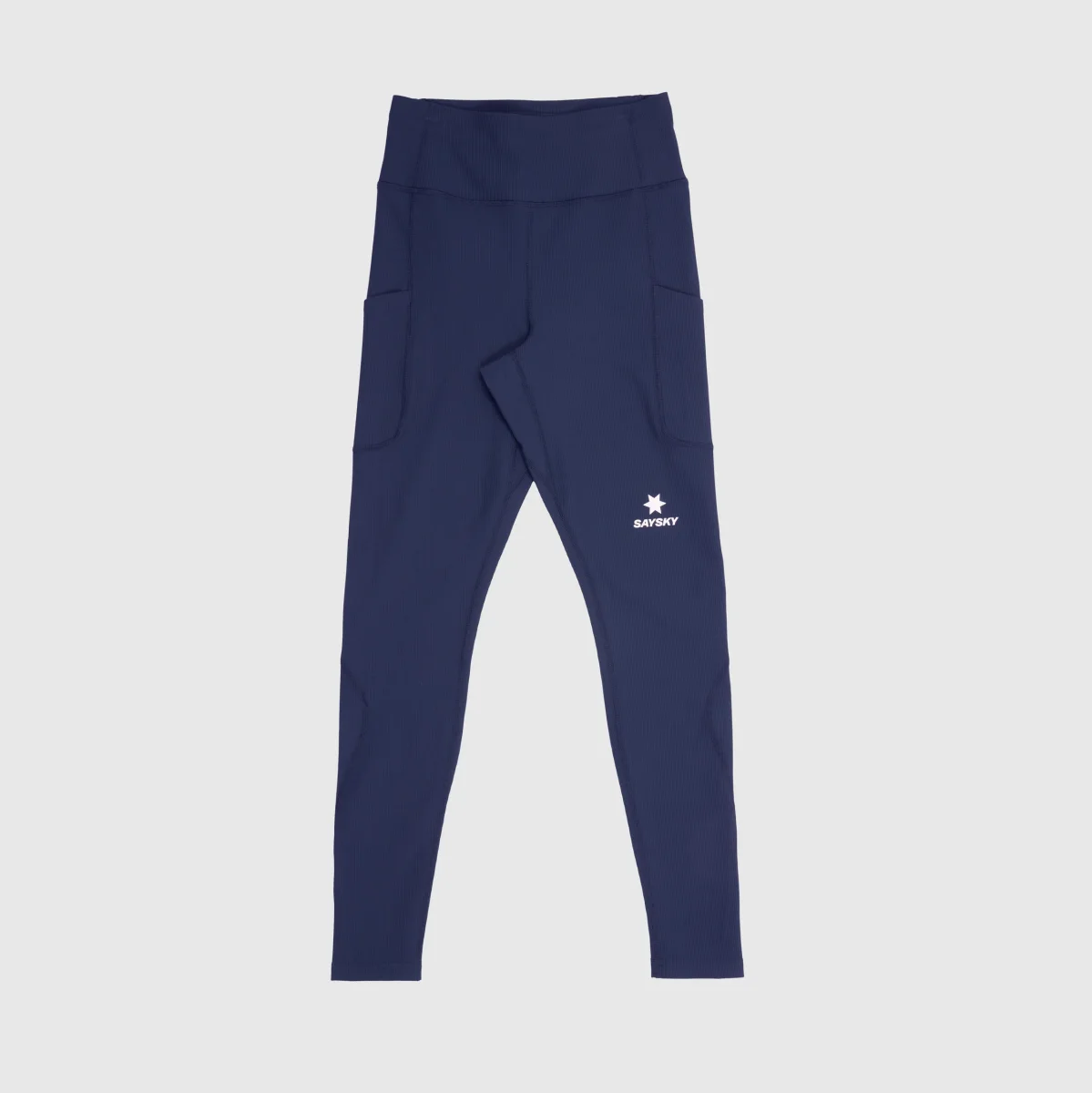 W COMBAT+ RIB LONG TIGHTS | BLUE - Image 7