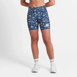 W COMBAT+ SHORT TIGHTS 7" | BLUE FLOWER