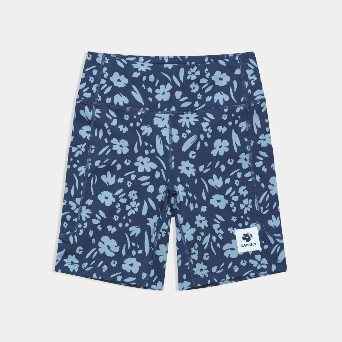 W COMBAT+ SHORT TIGHTS 7" | BLUE FLOWER - Image 6