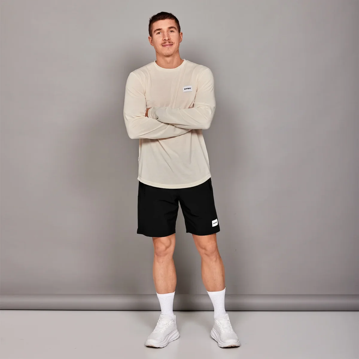 MOTION LONGSLEEVE | CLEAN WHITE