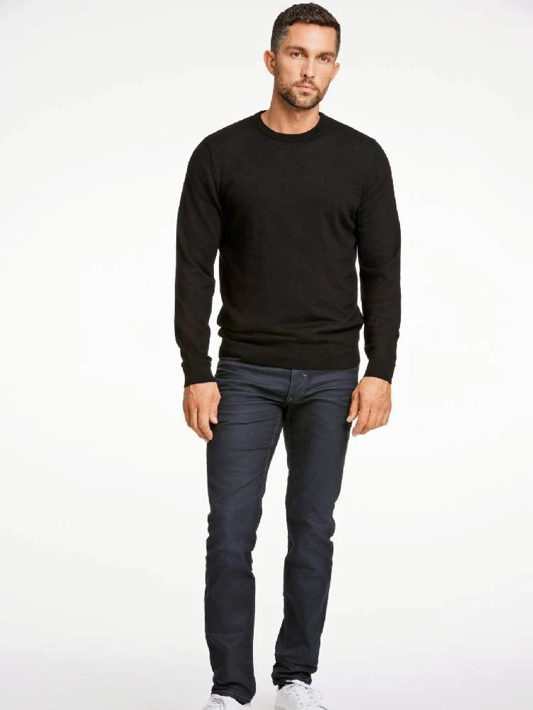 100% merino crew neck knit