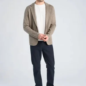 1927: Merino Blend Knitted Blazer