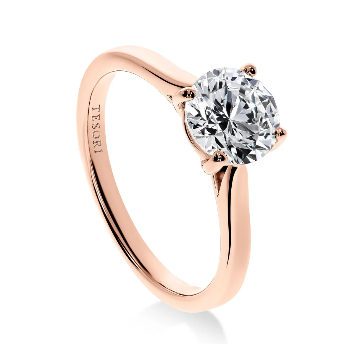 Lucciola Briljant Forlovelsesring - Image 4