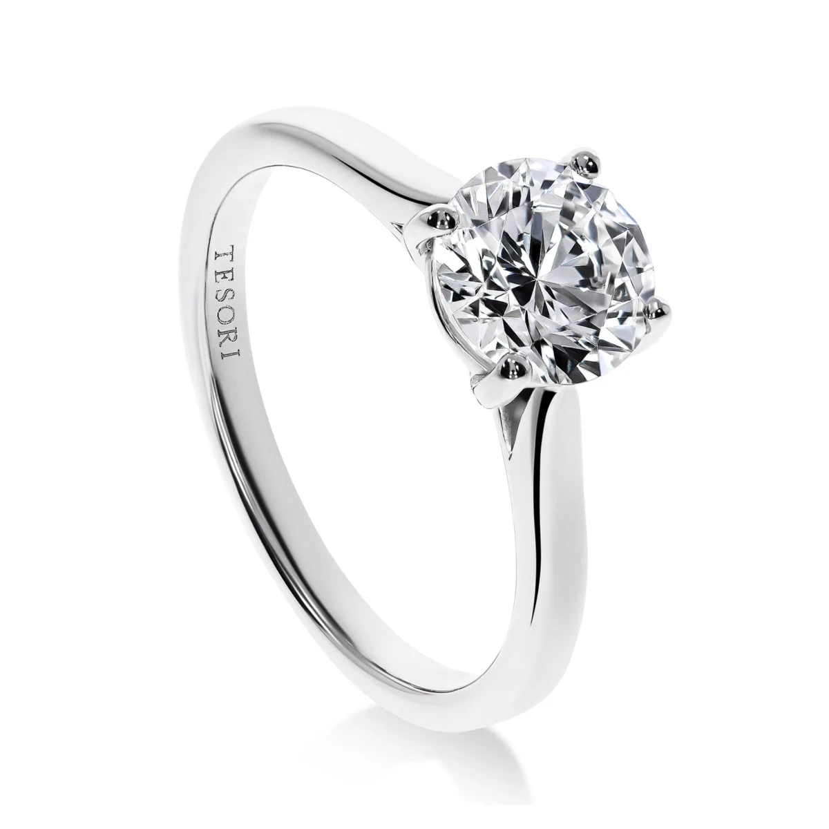 Lucciola Briljant Forlovelsesring - Image 6