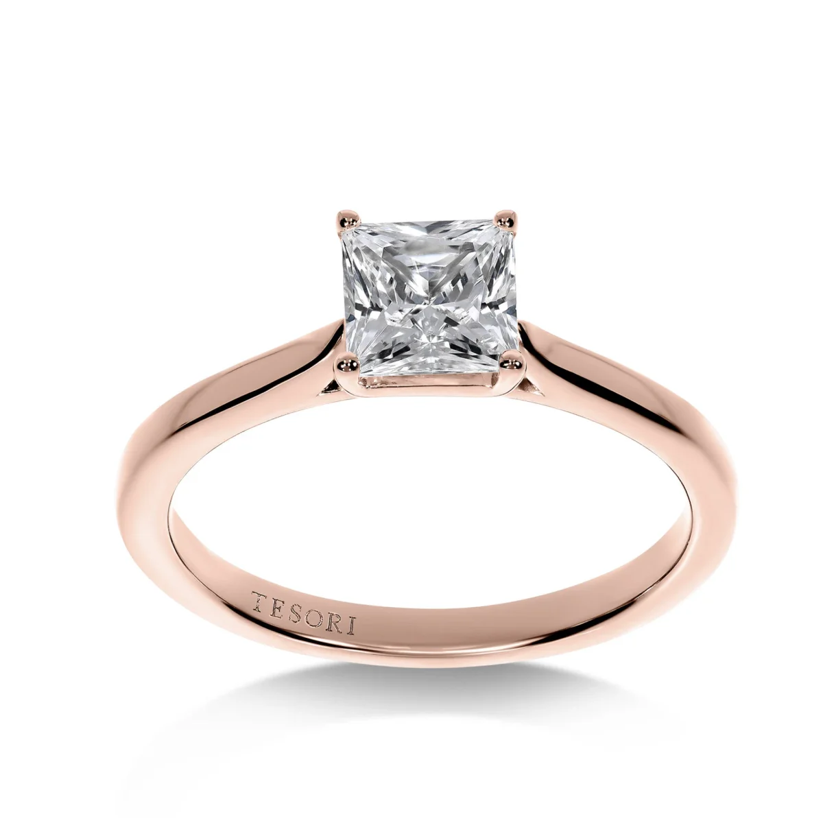 Lucciola Princess forlovelsesring - Image 4